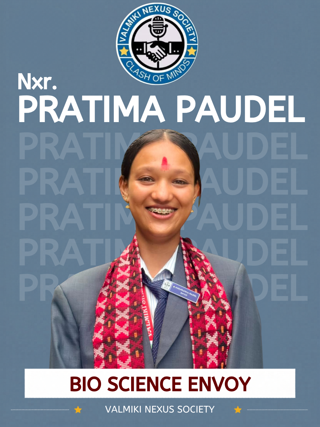 Pratima Paudel, Bio Science Envoy
