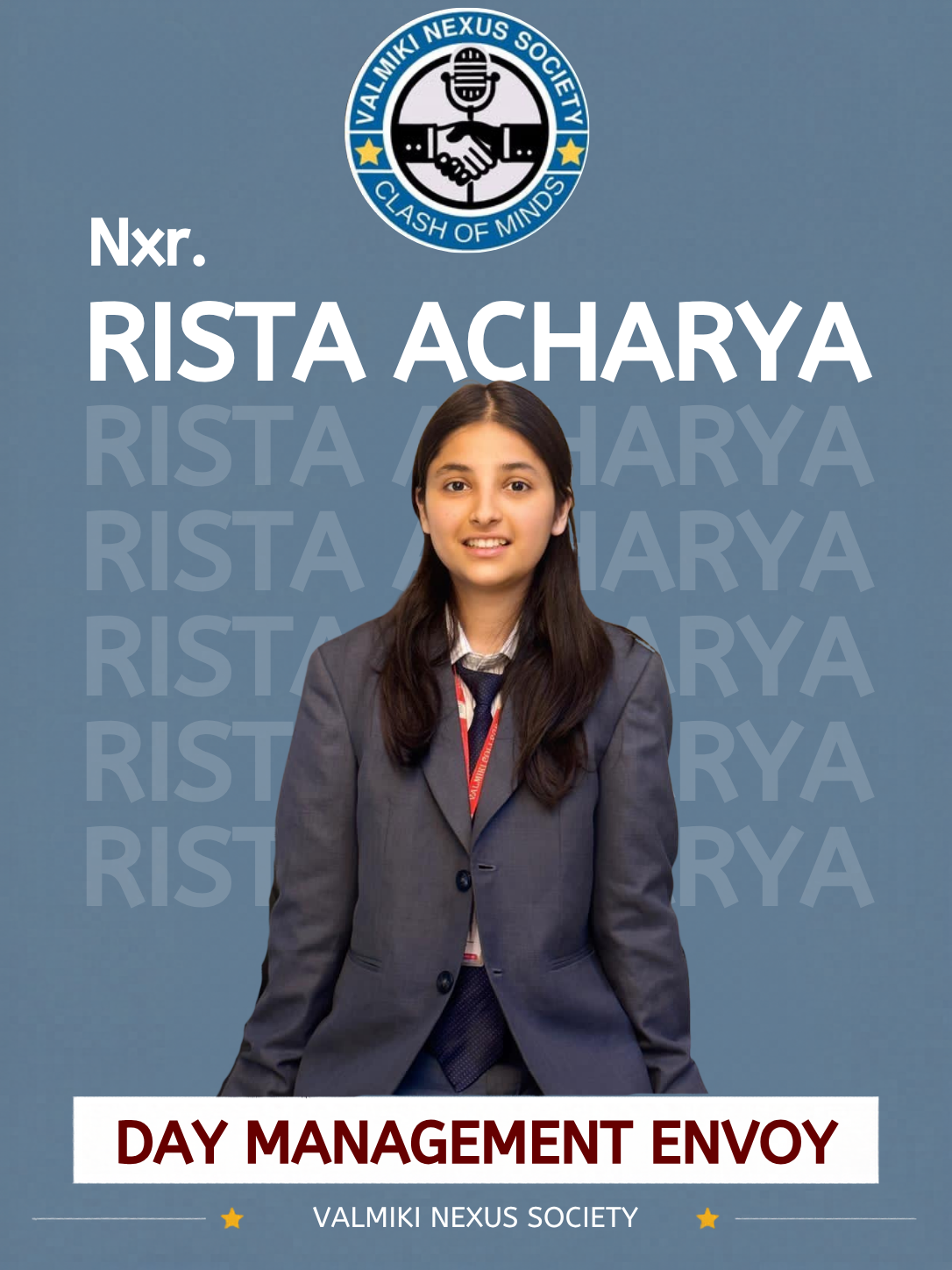 Rista Acharya, Day Management Envoy